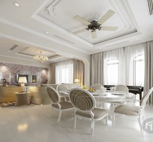 Thiết kế nội thất biệt thự sang trọng tại Vinhome Mahata Hải Phòng