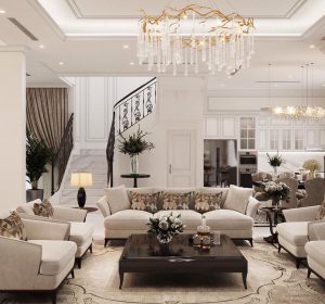 Thiết kế nội thất theo phong cách tân cổ điển