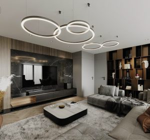 Thiết kế căn hộ chung cư vinhomes ocean park-2 căn đập thông