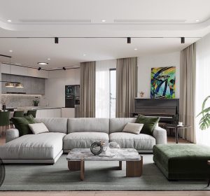 Thiết kế penhouse chung cư vinaconex